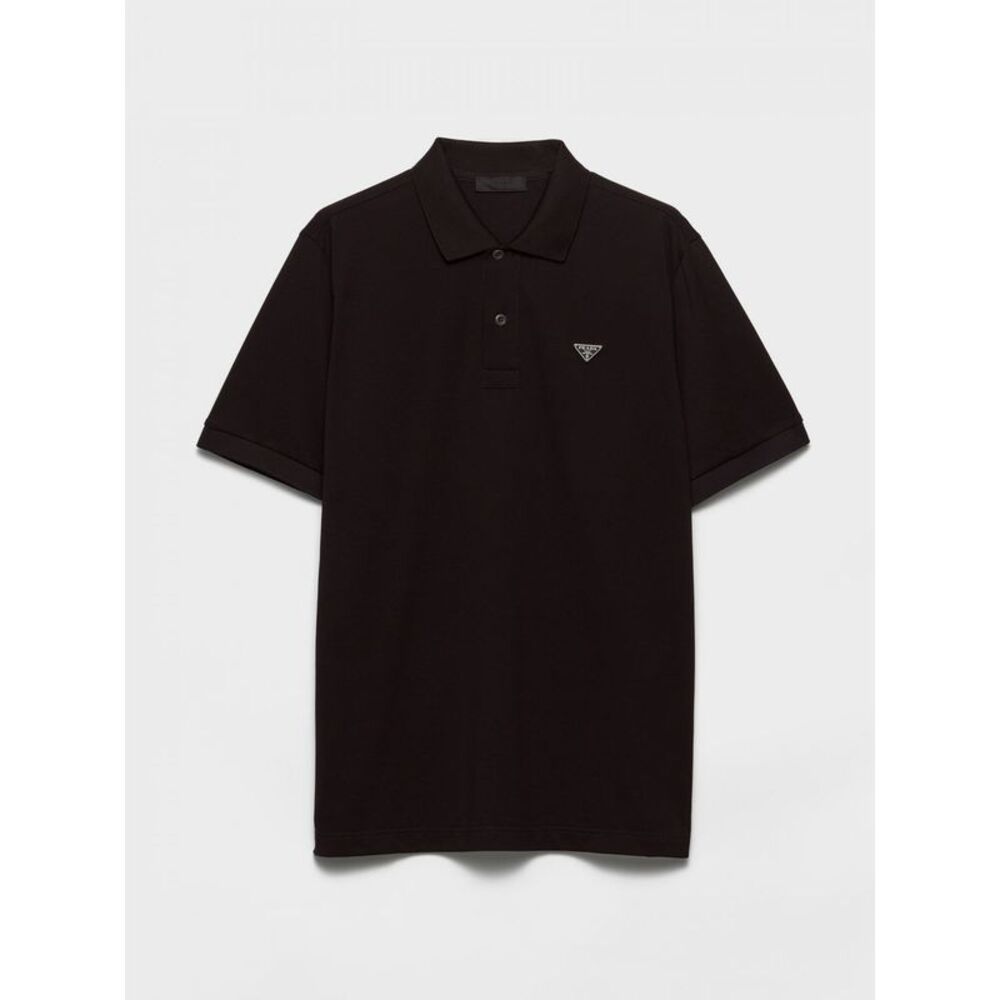 Prada Polo Shirt Men Black